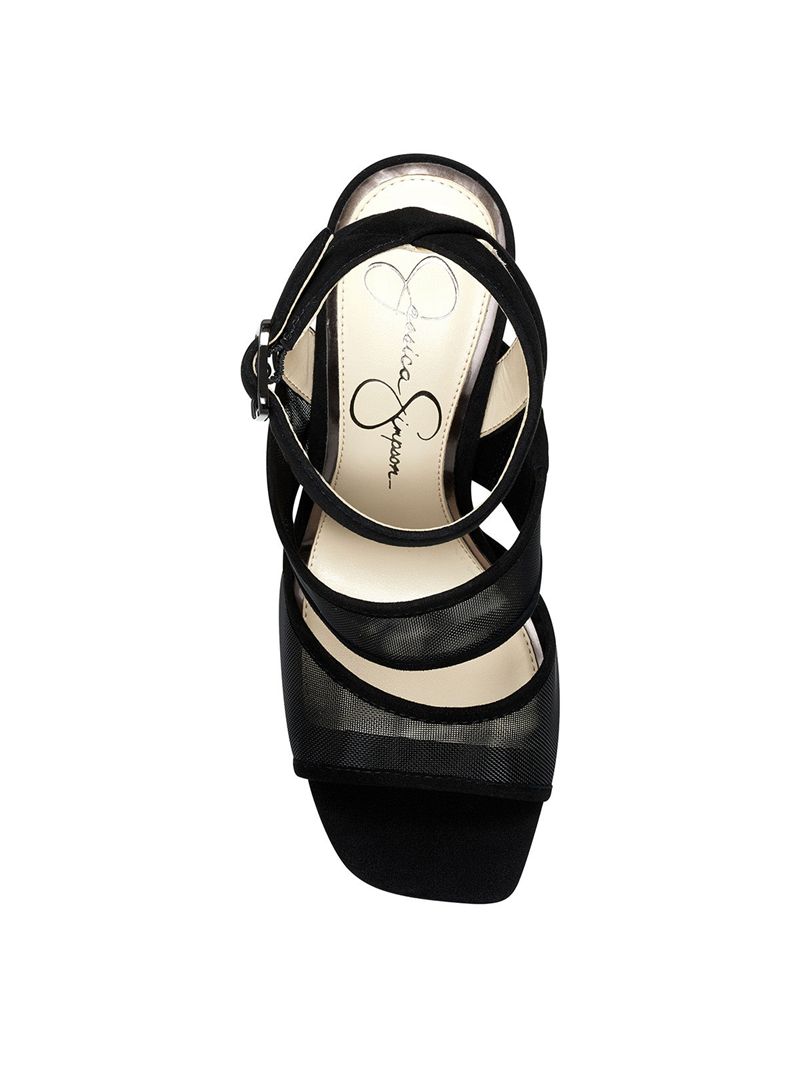 Women's Jessica Simpson Drixi Sandals Black | UFLNO-5187