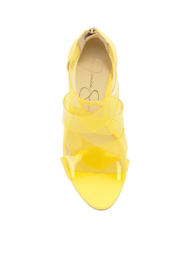 Women's Jessica Simpson Dysti Sandals Yellow | SOLHK-4180