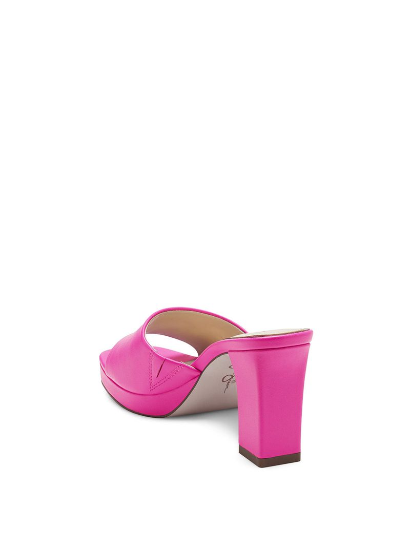 Women's Jessica Simpson Elyzza Slides Pink | KTVQX-2315