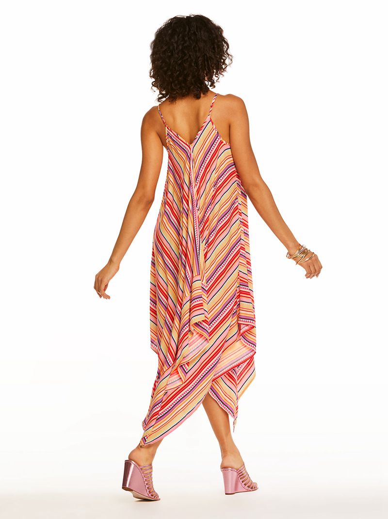 Women's Jessica Simpson Escape to Pacific Lace Front Cover Ups Multicolor | CRISB-6837