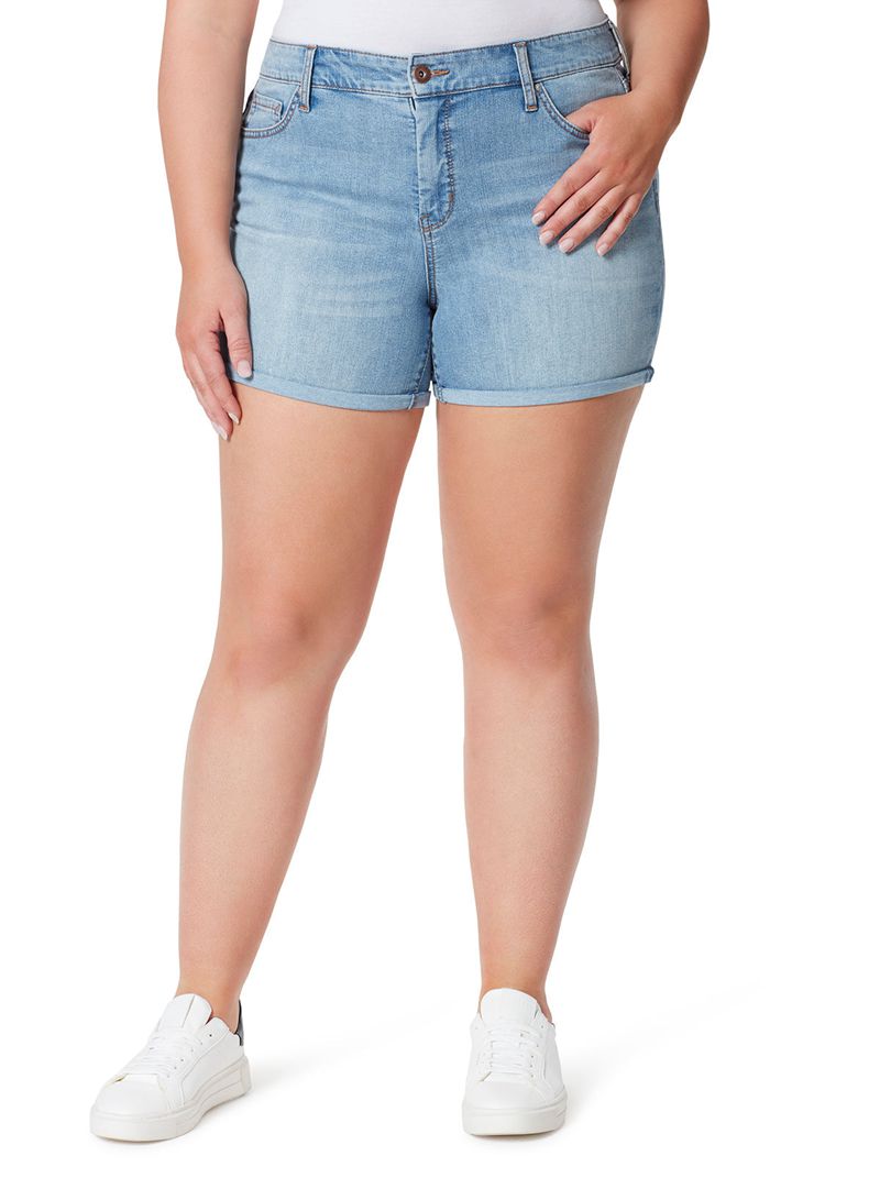 Women's Jessica Simpson Forever Shorts Blue | TCDKE-9621