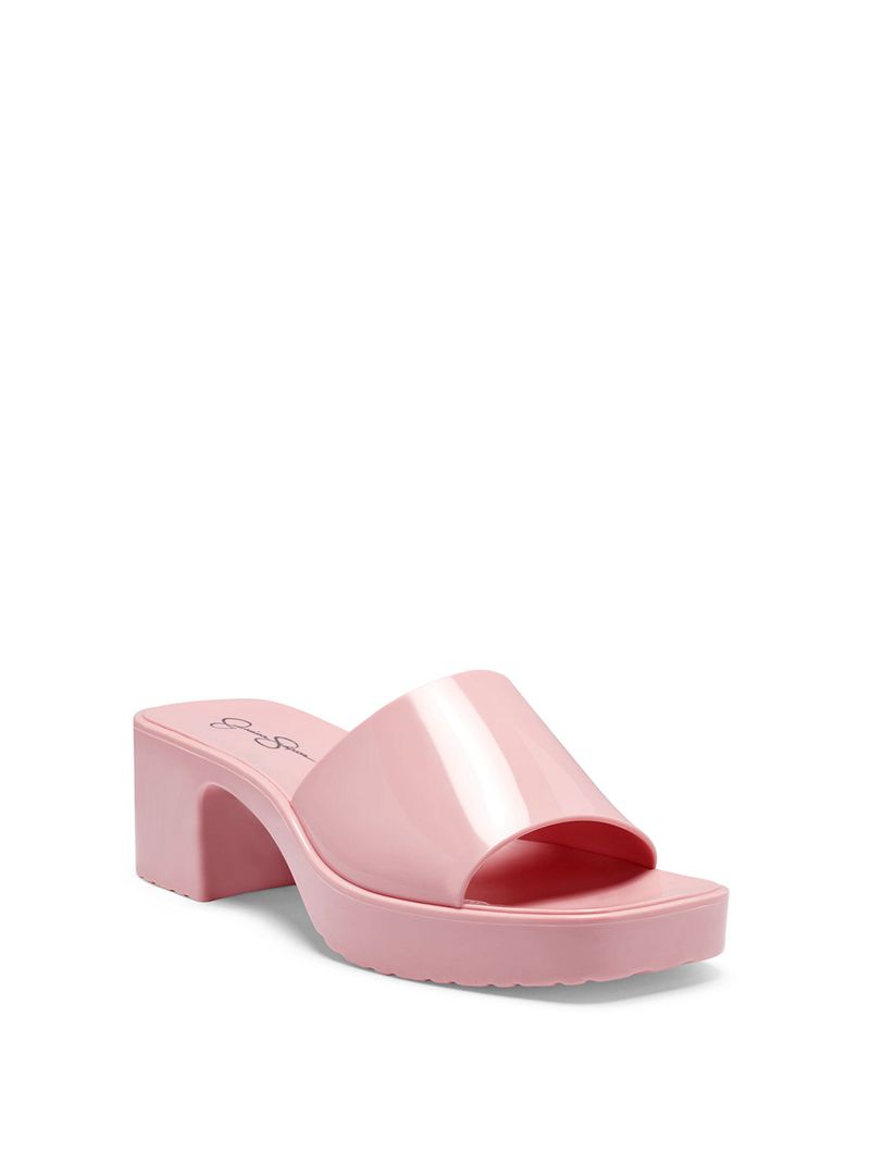 Women's Jessica Simpson Gavena Sandals Pink | PUTGI-4320