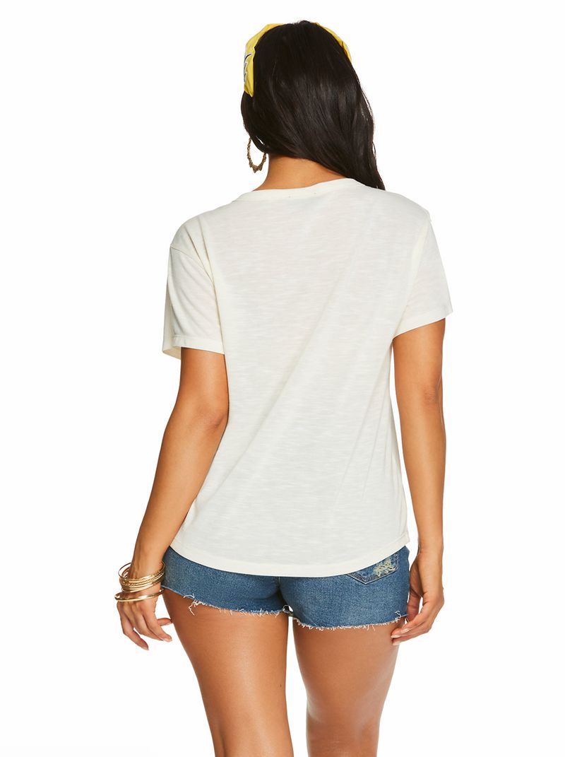 Women's Jessica Simpson Harlow Graphic T Shirts White | IWXVQ-7621