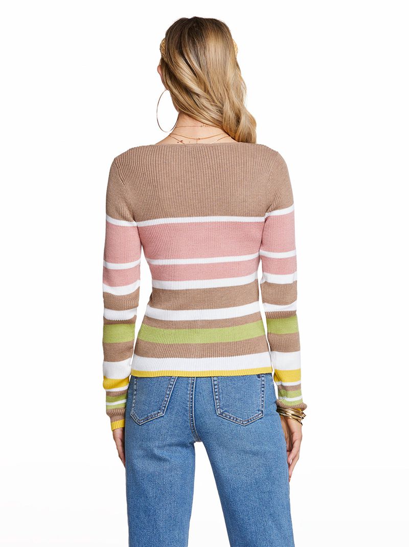 Women's Jessica Simpson Hollie Sweaters Multicolor | NORPW-9058