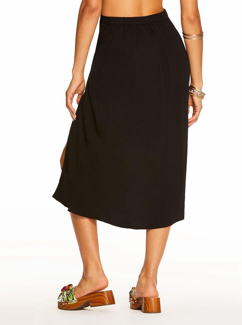 Women's Jessica Simpson Ir Skirts Black | FHOBA-1342