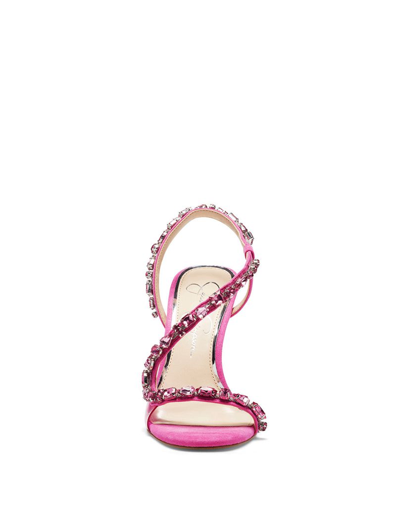 Women's Jessica Simpson Jayc Sandals Pink | NYXKP-3276