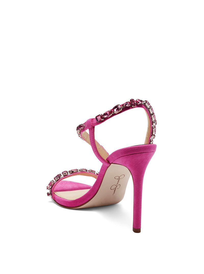 Women's Jessica Simpson Jayc Sandals Pink | NYXKP-3276