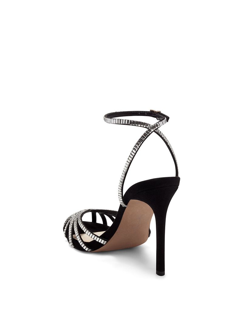 Women's Jessica Simpson Jileta Sandals Black | MVAQW-8915