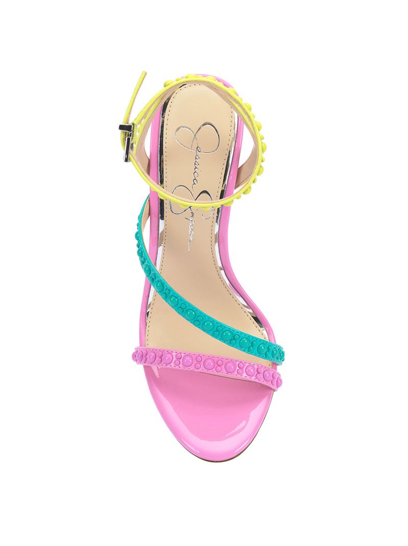 Women's Jessica Simpson Jymiara Sandals Pink | GKBAZ-0386