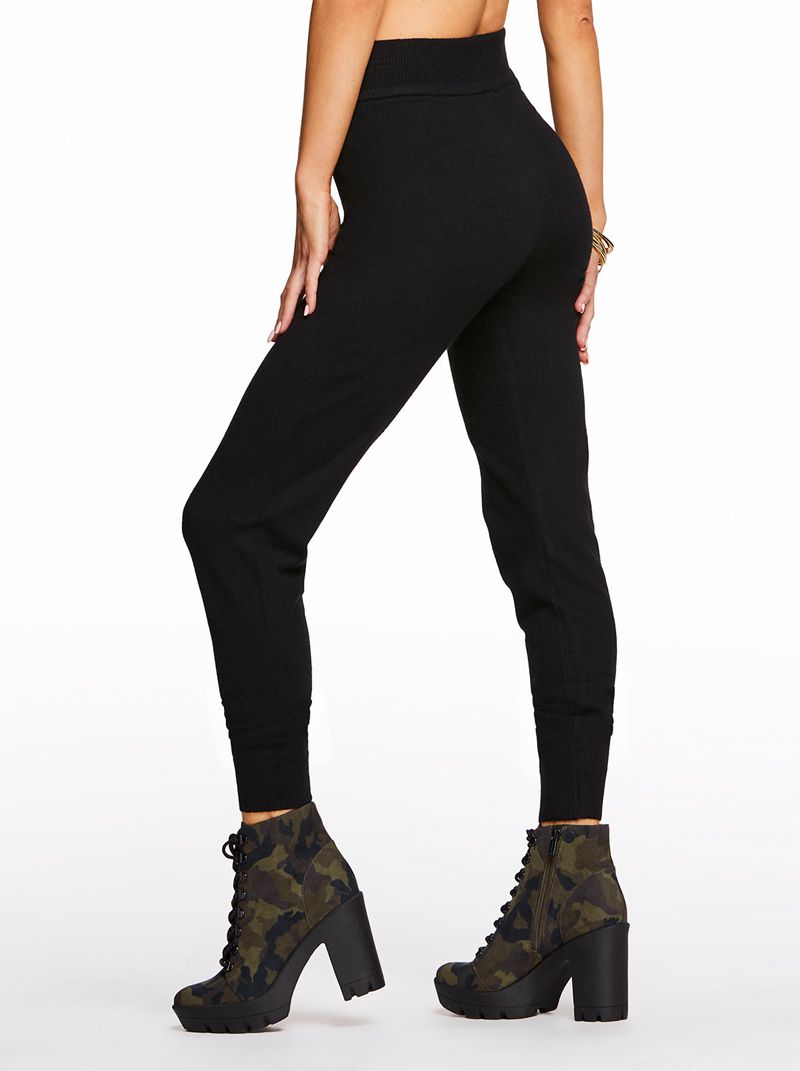 Women's Jessica Simpson Karsyn Jogger Bottoms Black | HCTXA-3041