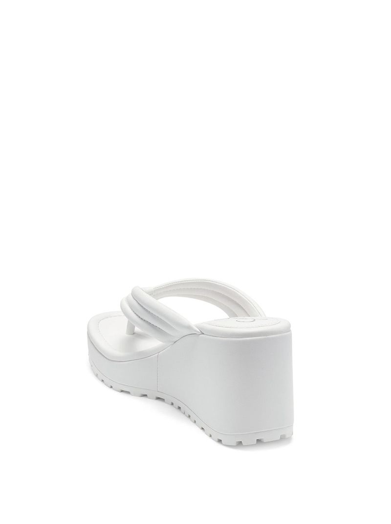 Women's Jessica Simpson Kemnie Platform Shoes White | YIFBR-0293