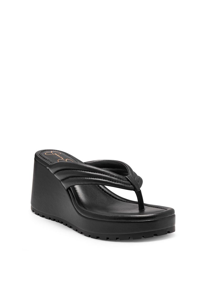 Women's Jessica Simpson Kemnie Sandals Black | YWQPX-0573