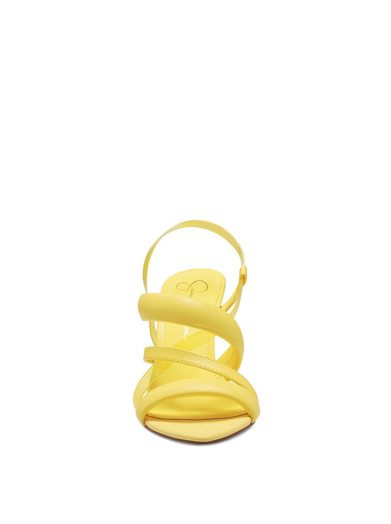 Women's Jessica Simpson Krissta Sandals Yellow | OAHPW-2061