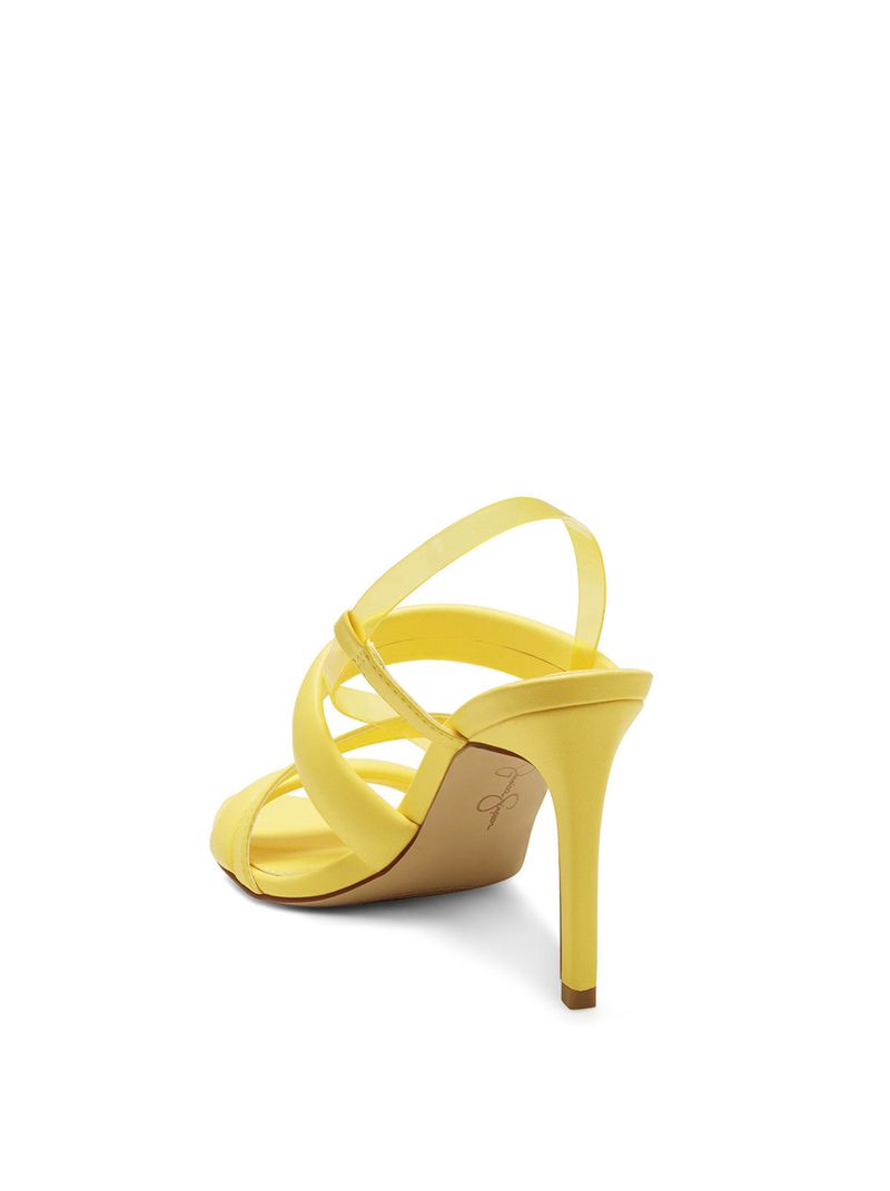 Women's Jessica Simpson Krissta Sandals Yellow | OAHPW-2061