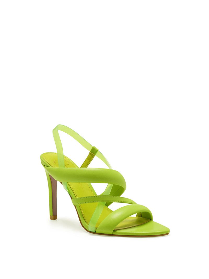 Women's Jessica Simpson Krissta Sandals Green | PKEBM-7982