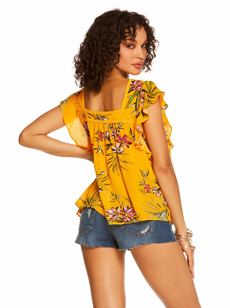 Women's Jessica Simpson Lauryn Tops Multicolor | DNUMW-8256