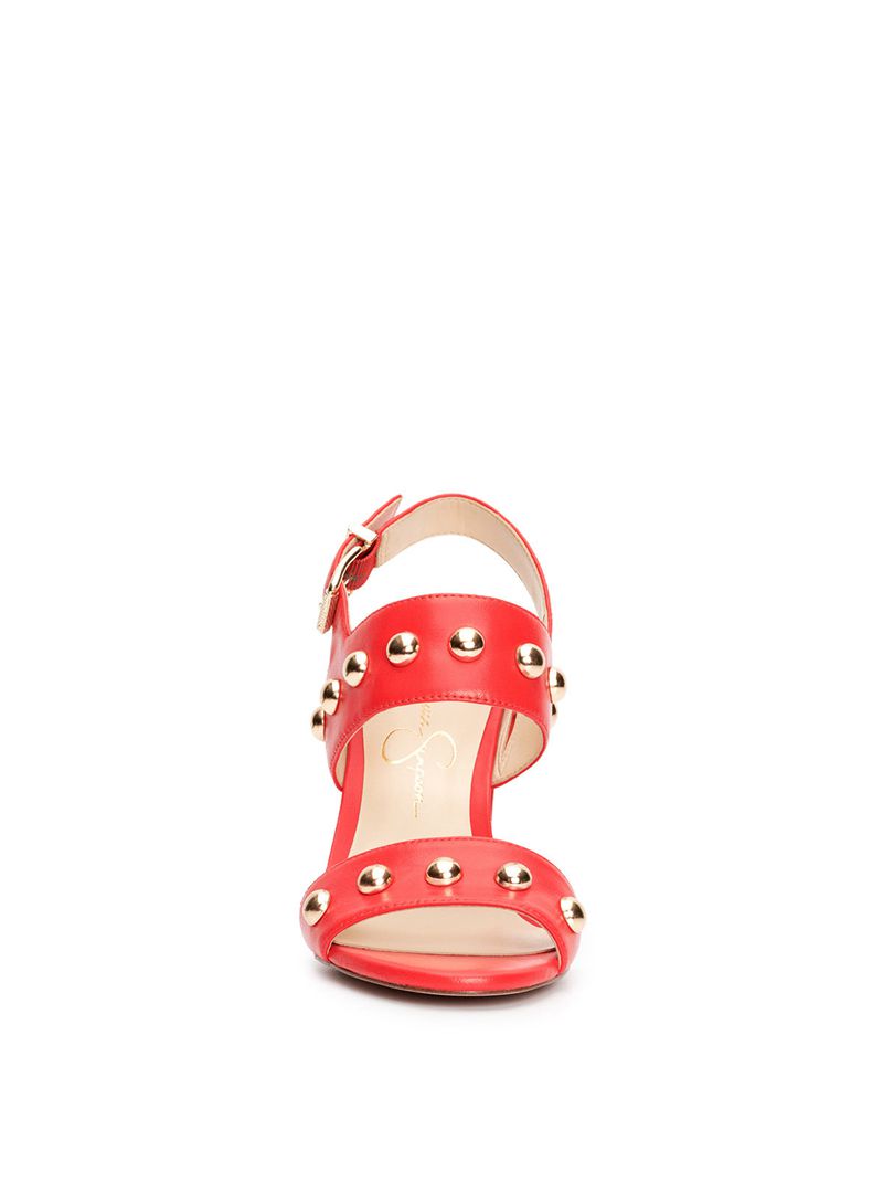 Women's Jessica Simpson Madrie Sandals Red | UQAFD-1782