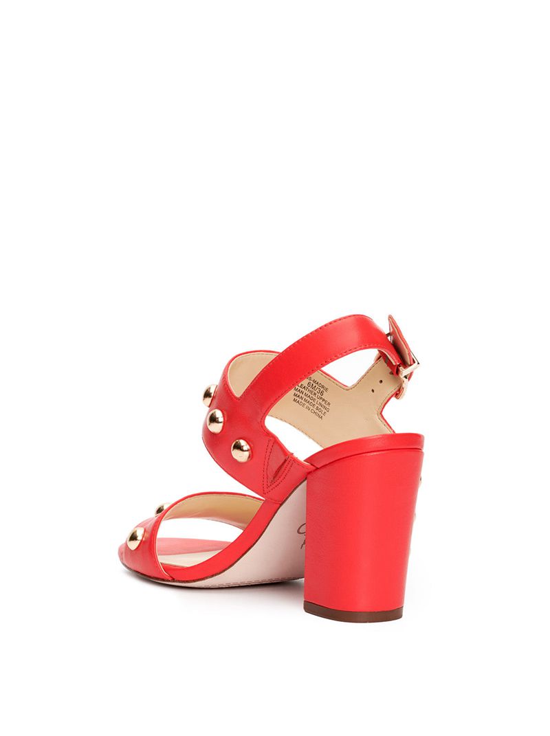 Women's Jessica Simpson Madrie Sandals Red | UQAFD-1782