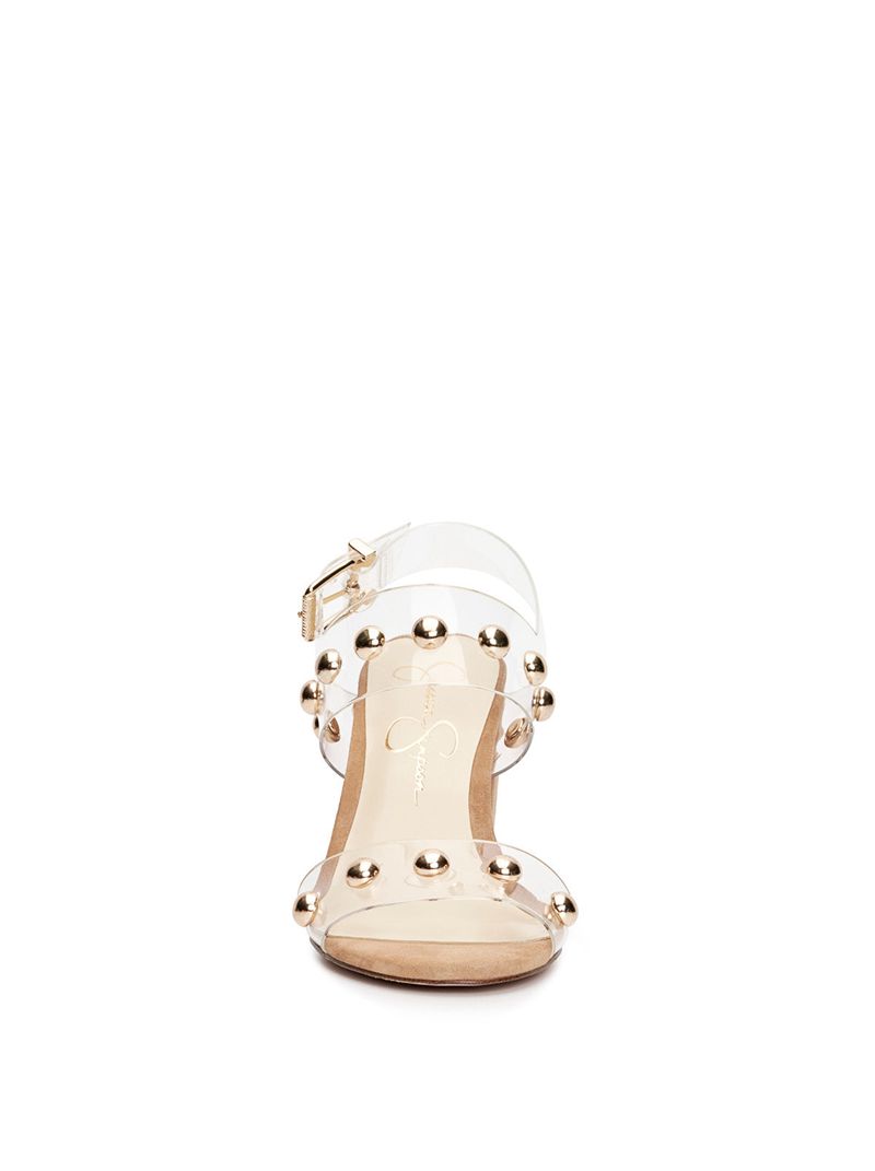 Women's Jessica Simpson Madrie Sandals Transparent | YIBTP-6259