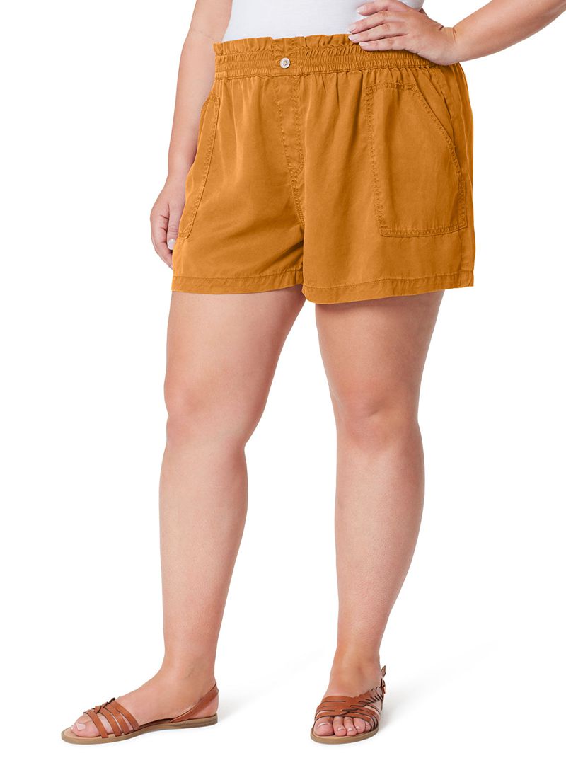 Women's Jessica Simpson Marylynn Shorts Brown | EUDKY-5674