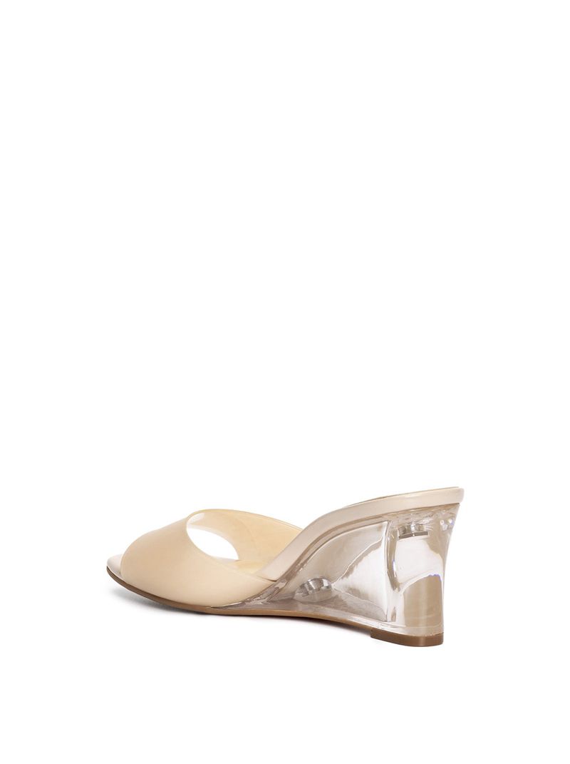 Women's Jessica Simpson Merlote Slides Beige | LCQOF-1042