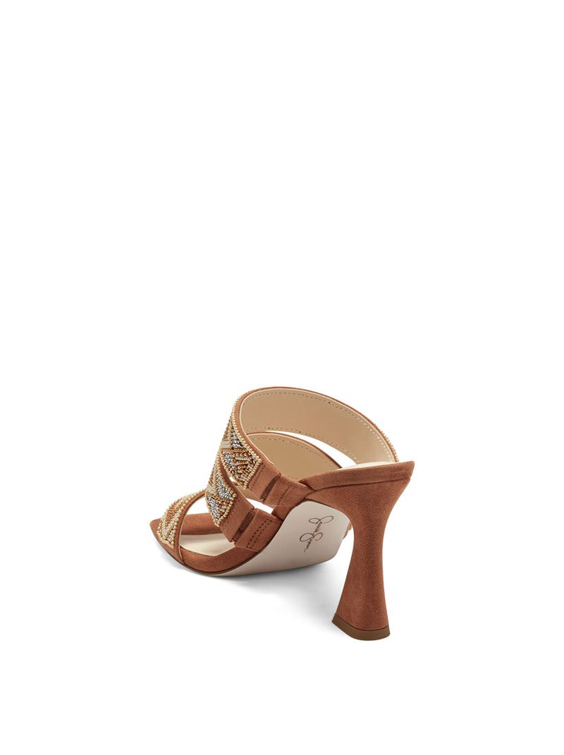 Women's Jessica Simpson Oani Sandals Beige | PWIQX-5841