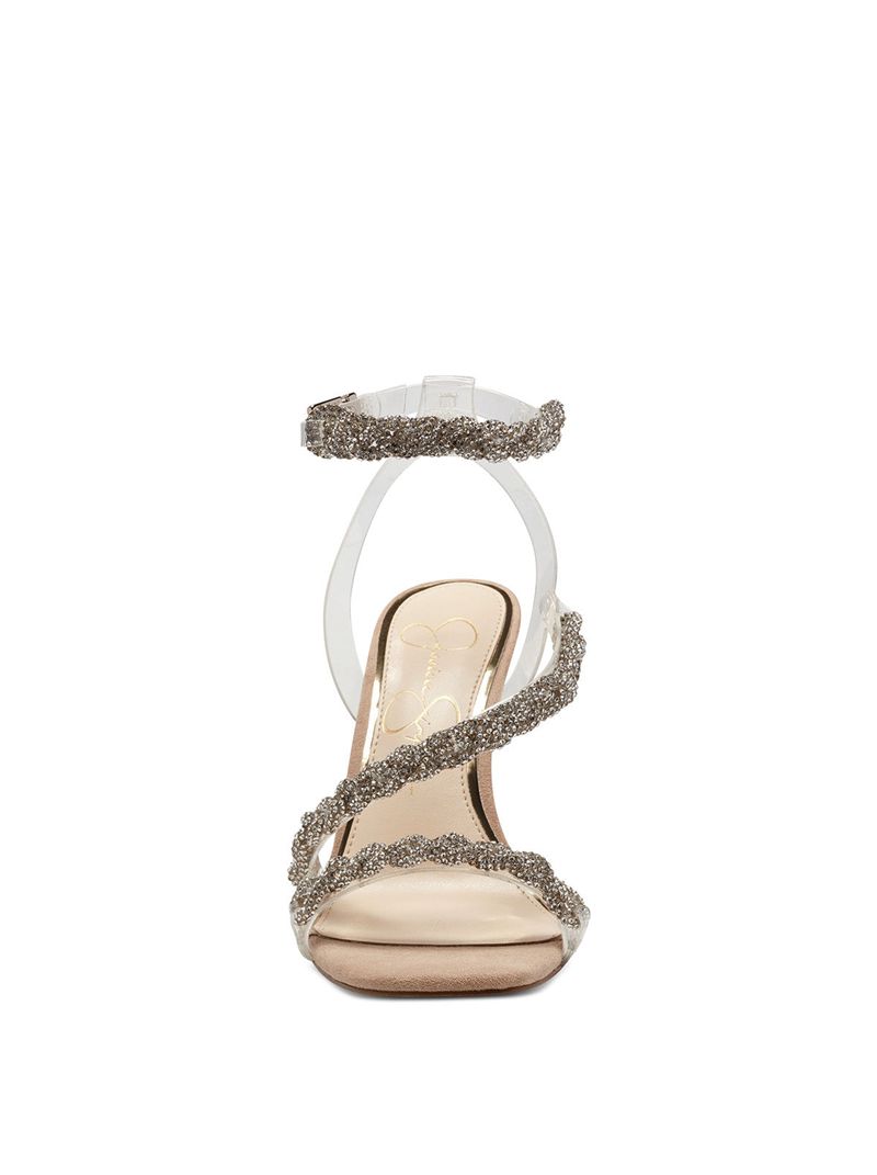 Women's Jessica Simpson Oriema Sandals Transparent | NIKZT-2806