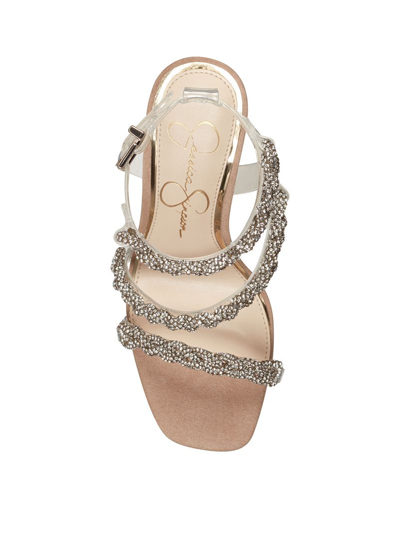 Women's Jessica Simpson Oriema Sandals Transparent | NIKZT-2806