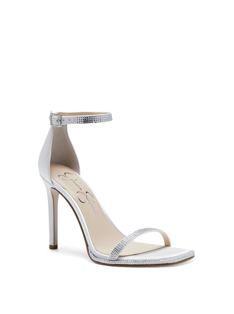 Women's Jessica Simpson Ostey Pumps White | ULFCA-5271