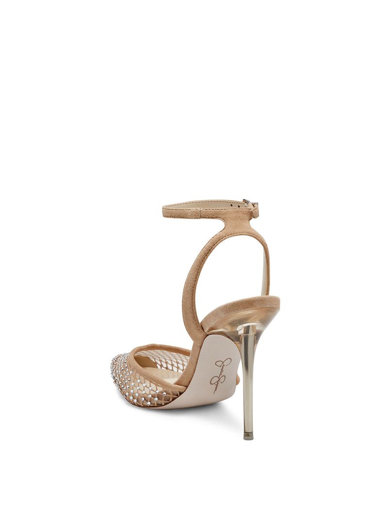 Women's Jessica Simpson Pirrie Pumps Beige | KFISJ-1036