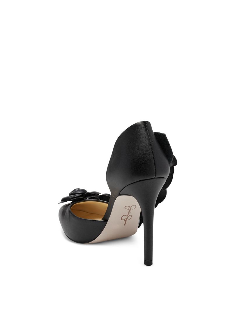 Women's Jessica Simpson Po Pumps Black | DVRQY-7386