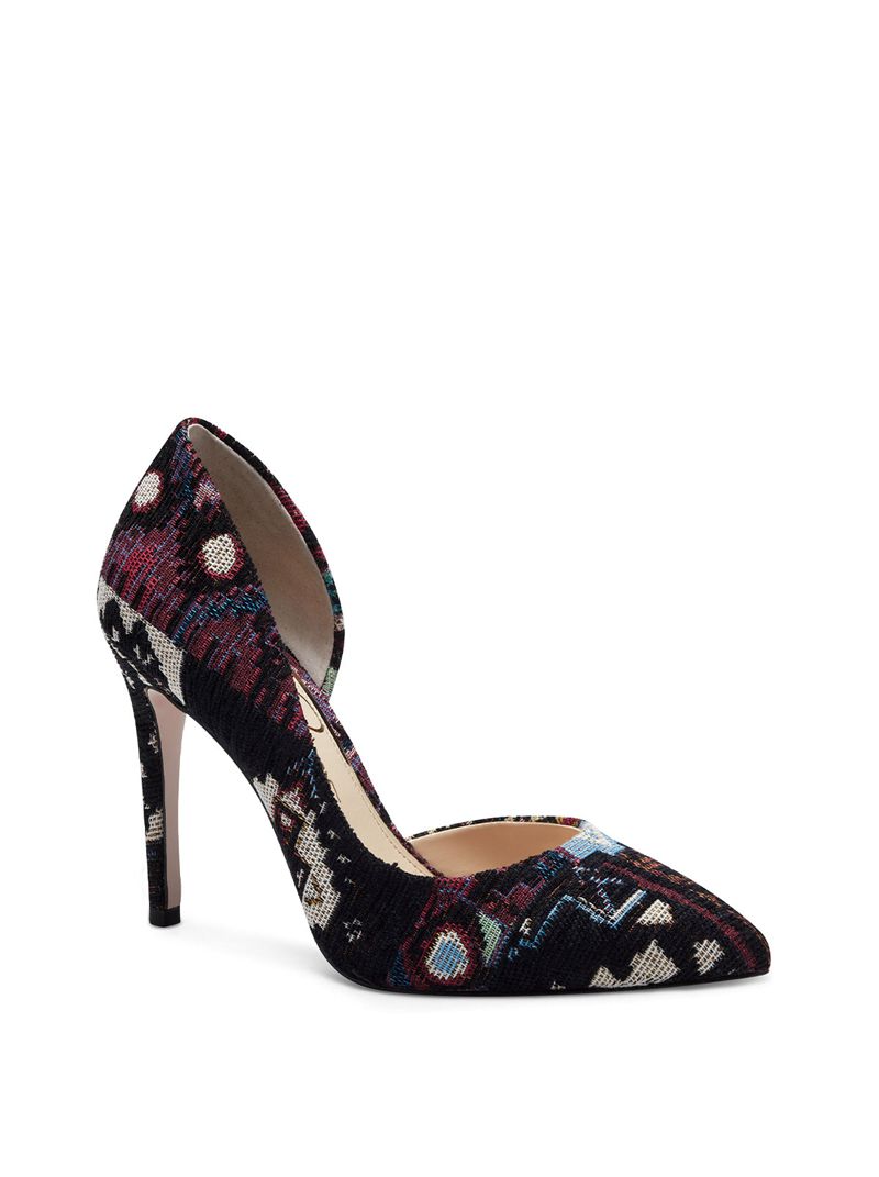 Women's Jessica Simpson Prizma D'Orsay Pumps Red Multicolor | AINJB-8250