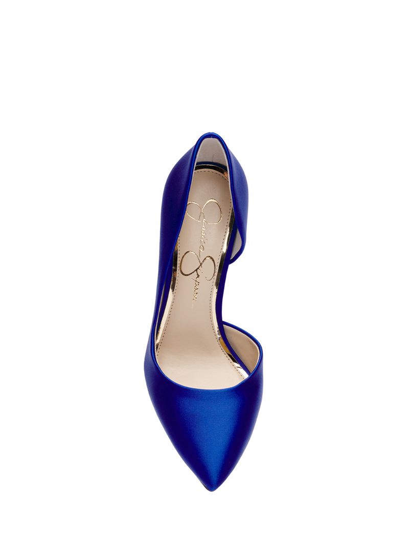 Women's Jessica Simpson Prizma D'Orsay Pumps Blue | THRMC-8610