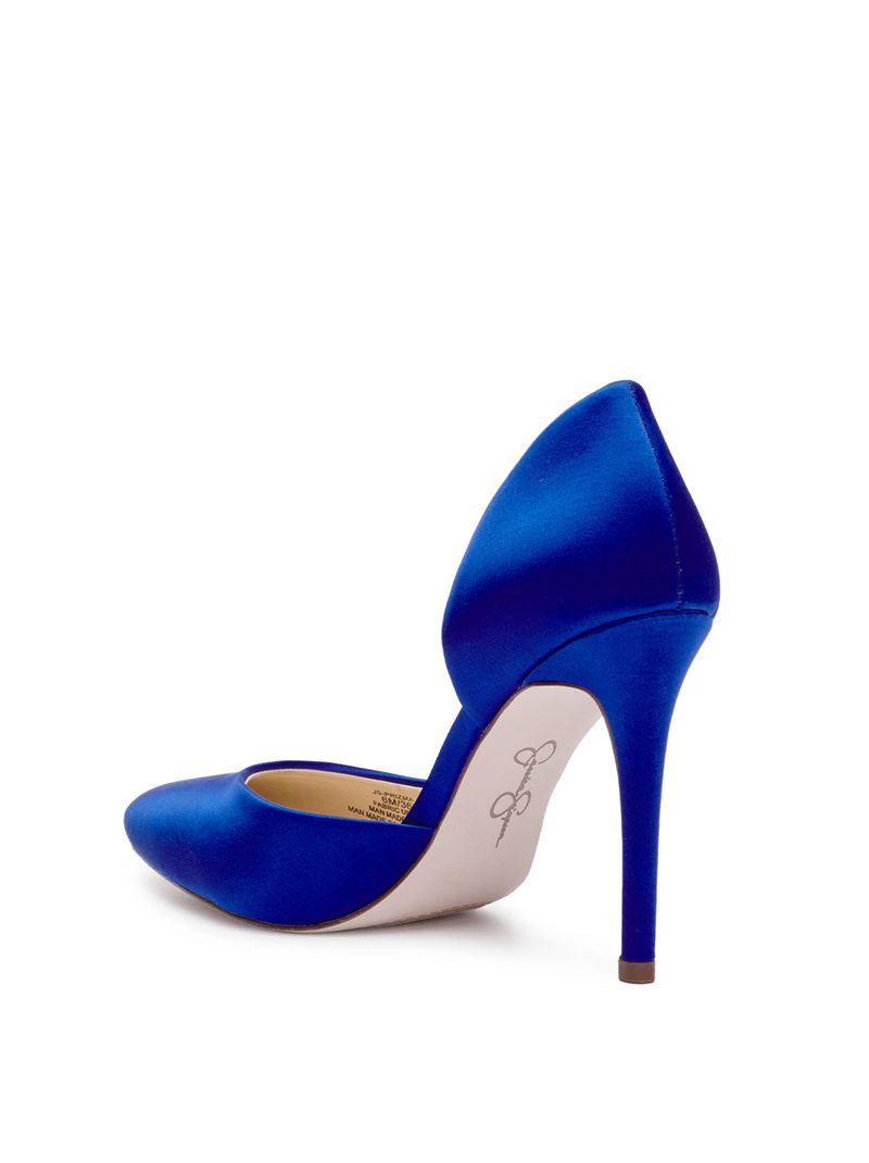 Women's Jessica Simpson Prizma D'Orsay Pumps Blue | THRMC-8610