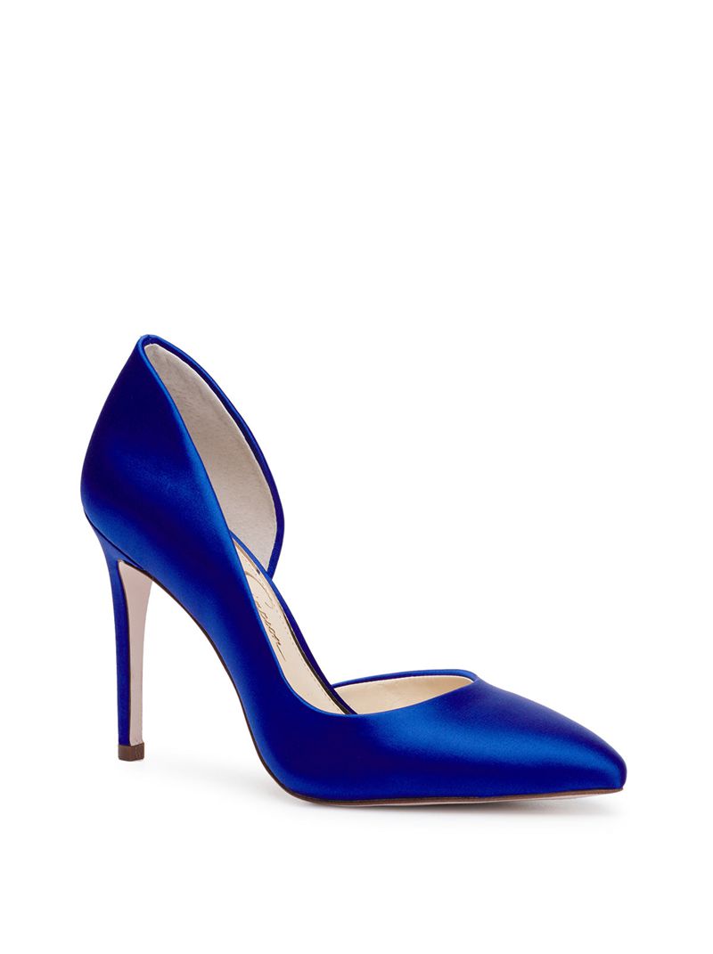 Women's Jessica Simpson Prizma D'Orsay Pumps Blue | THRMC-8610