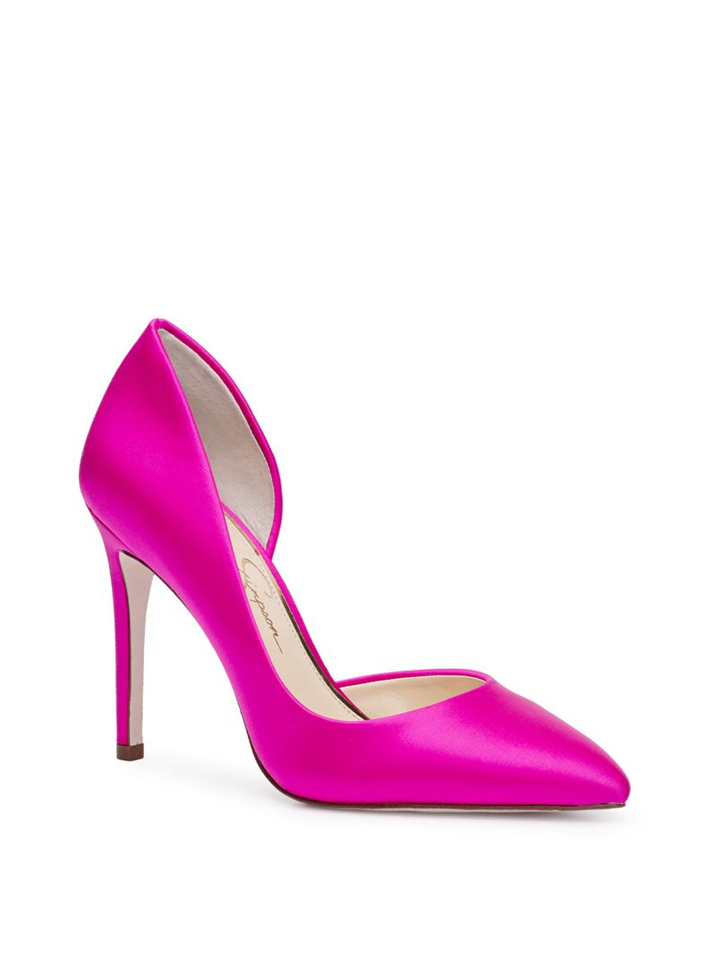 Women's Jessica Simpson Prizma D'Orsay Pumps Pink | YWORP-2650