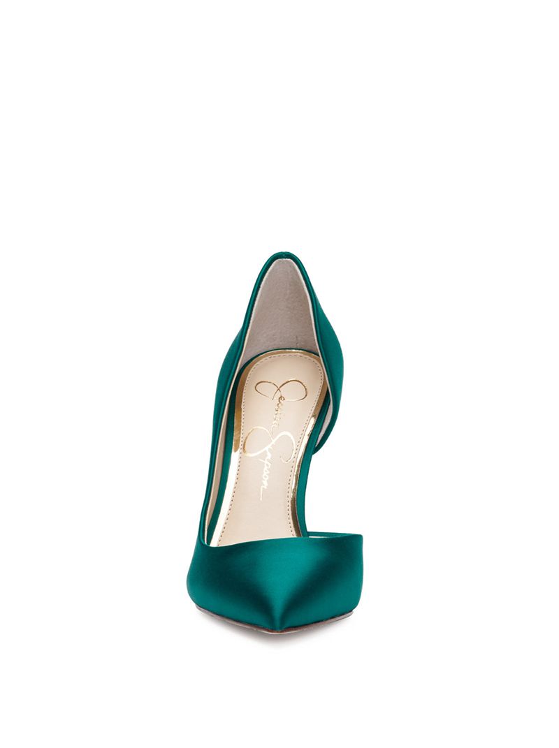 Women's Jessica Simpson Prizma D'Orsay Pumps Green | ZJQNG-7948