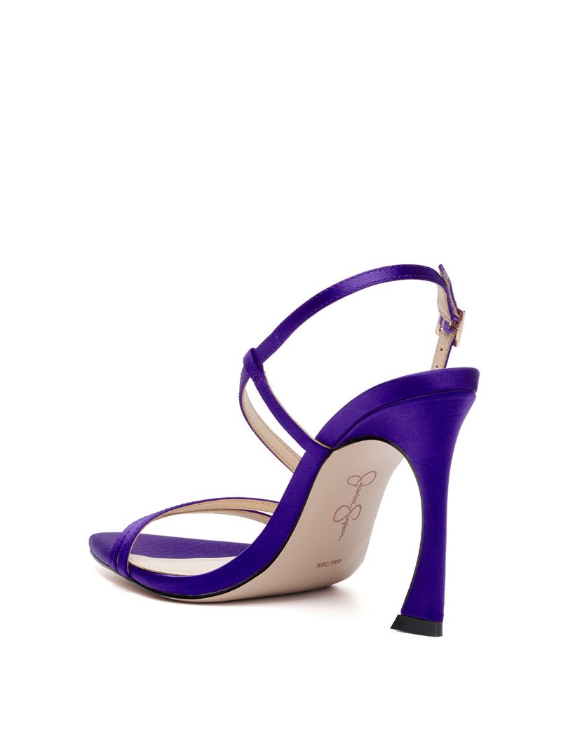 Women's Jessica Simpson Py Sandals Purple | GSHFJ-4703