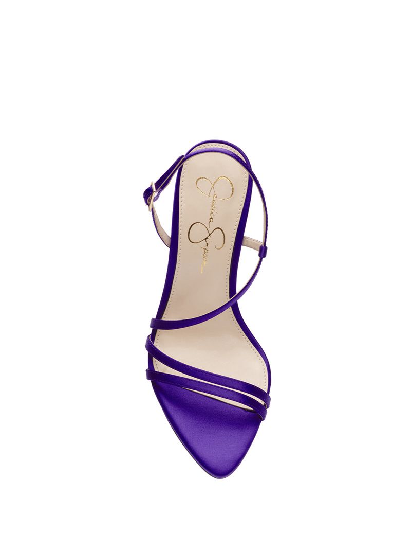 Women's Jessica Simpson Py Sandals Purple | GSHFJ-4703