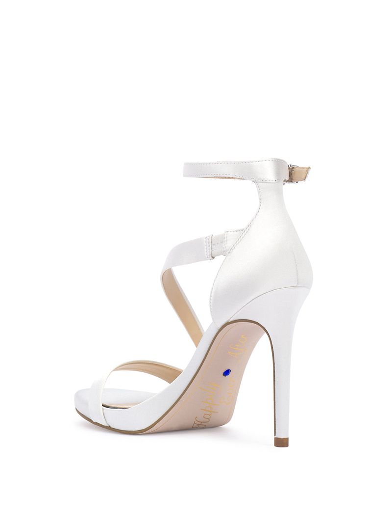 Women's Jessica Simpson Rayli Platform Shoes White | DQLMB-5268