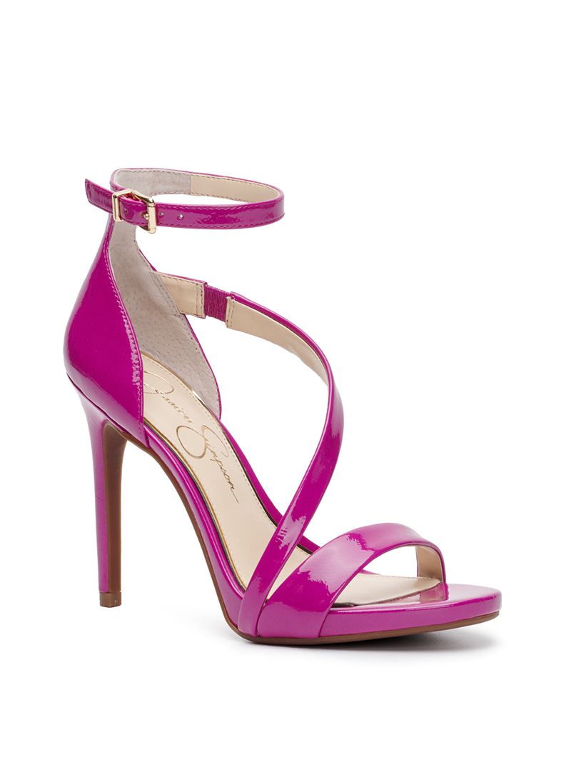 Women's Jessica Simpson Rayli Sandals Purple | GXADP-2310