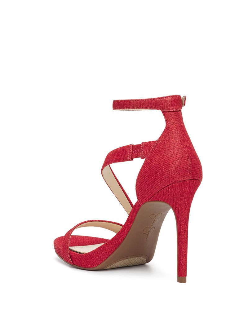 Women's Jessica Simpson Rayli Sandals Red | FZWOI-5409