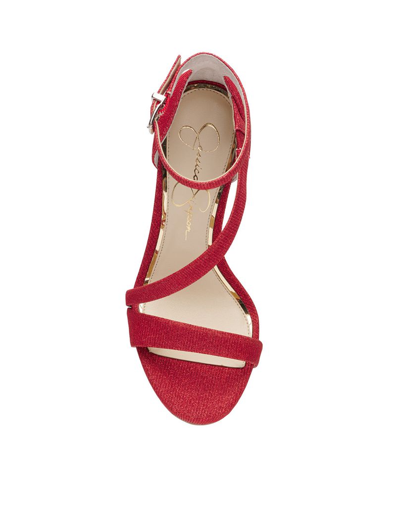 Women's Jessica Simpson Rayli Sandals Red | FZWOI-5409