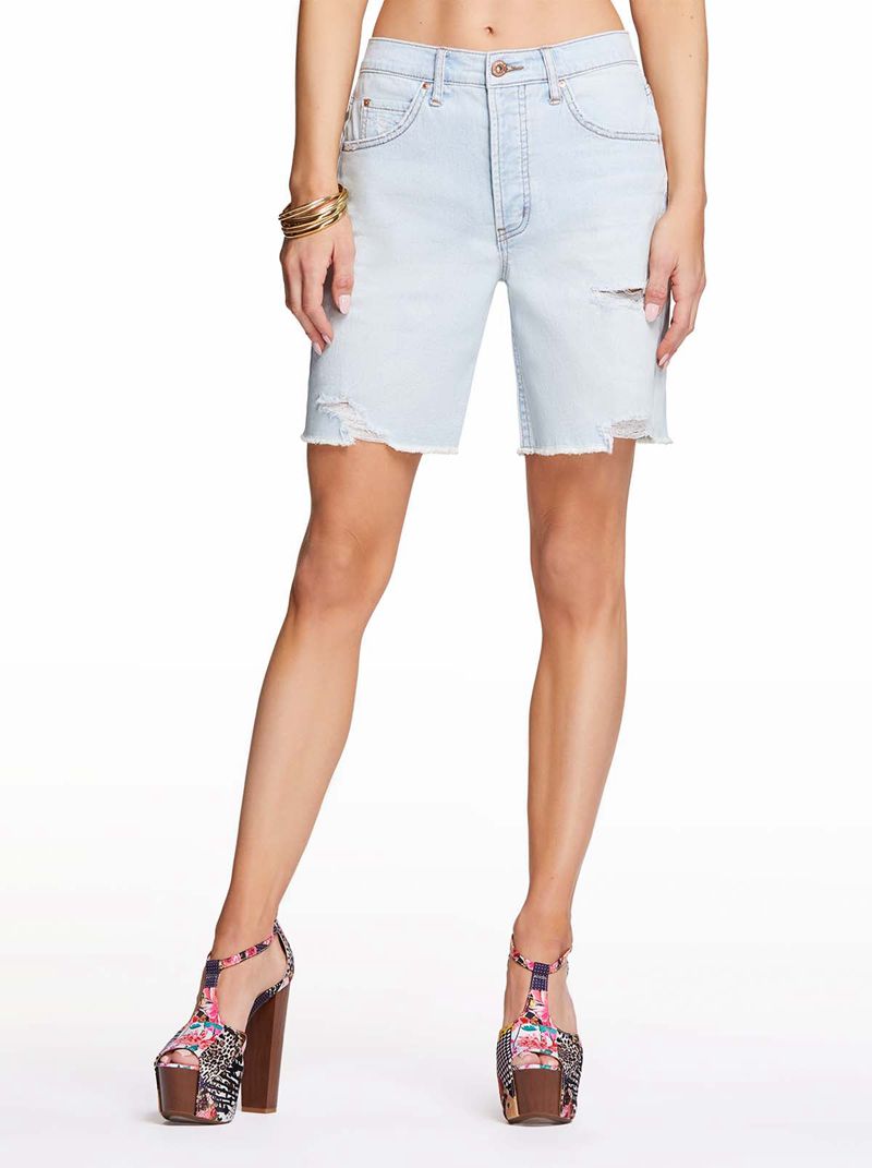 Women's Jessica Simpson Relaxed Shorts Blue | BORKA-0842