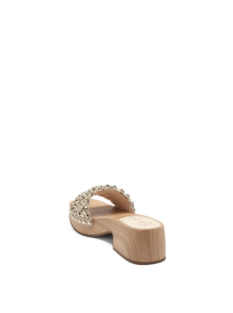 Women's Jessica Simpson Rell Platform Shoes Beige | NWEQR-2019