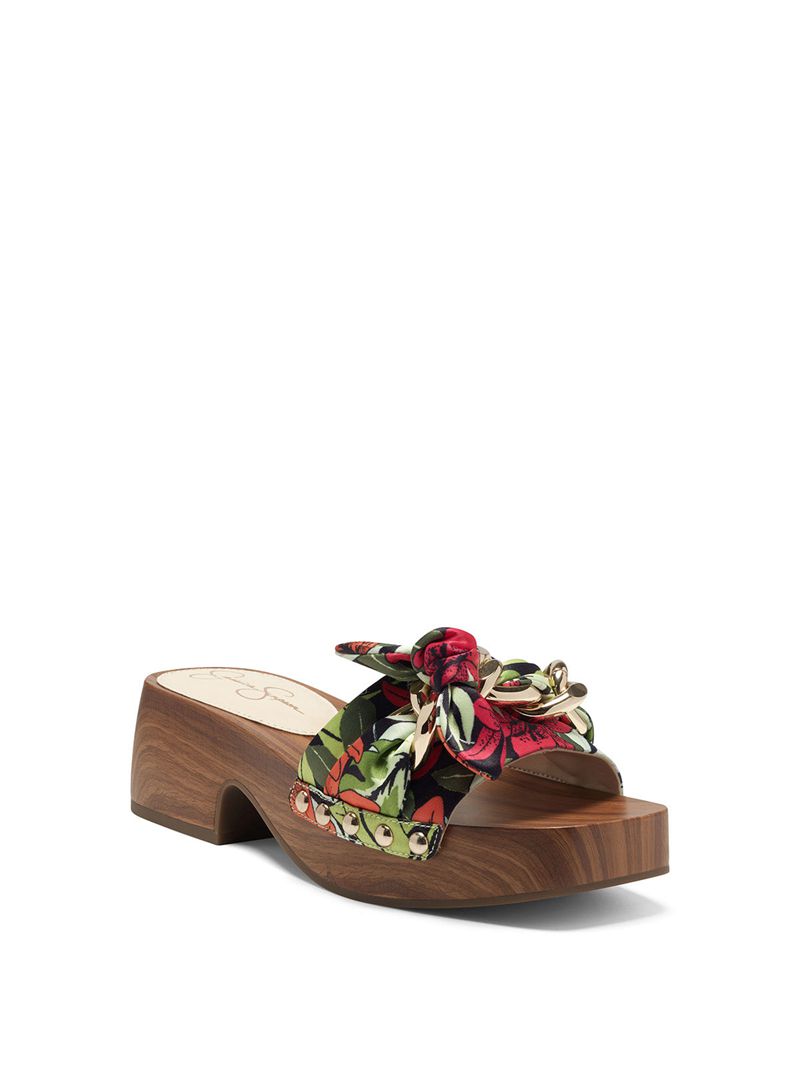 Women's Jessica Simpson Resima Platform Shoes Multicolor | KLFCI-8150