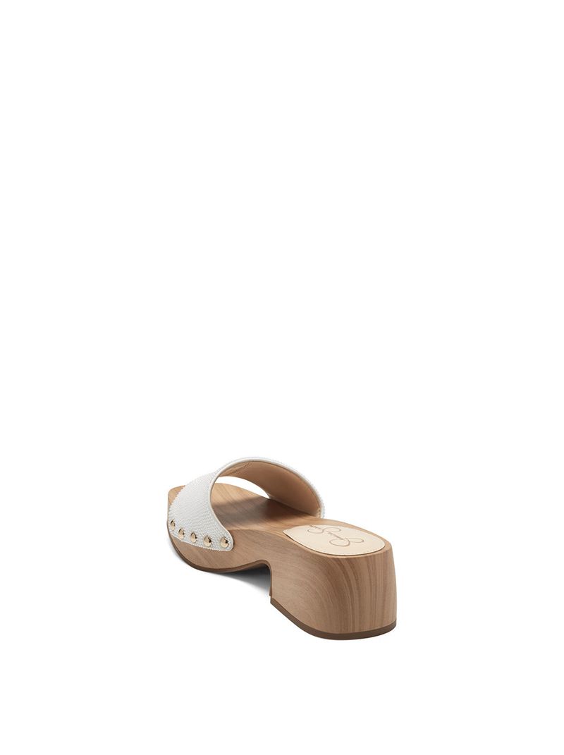 Women's Jessica Simpson Rexile Sandals White | EVAUJ-5126