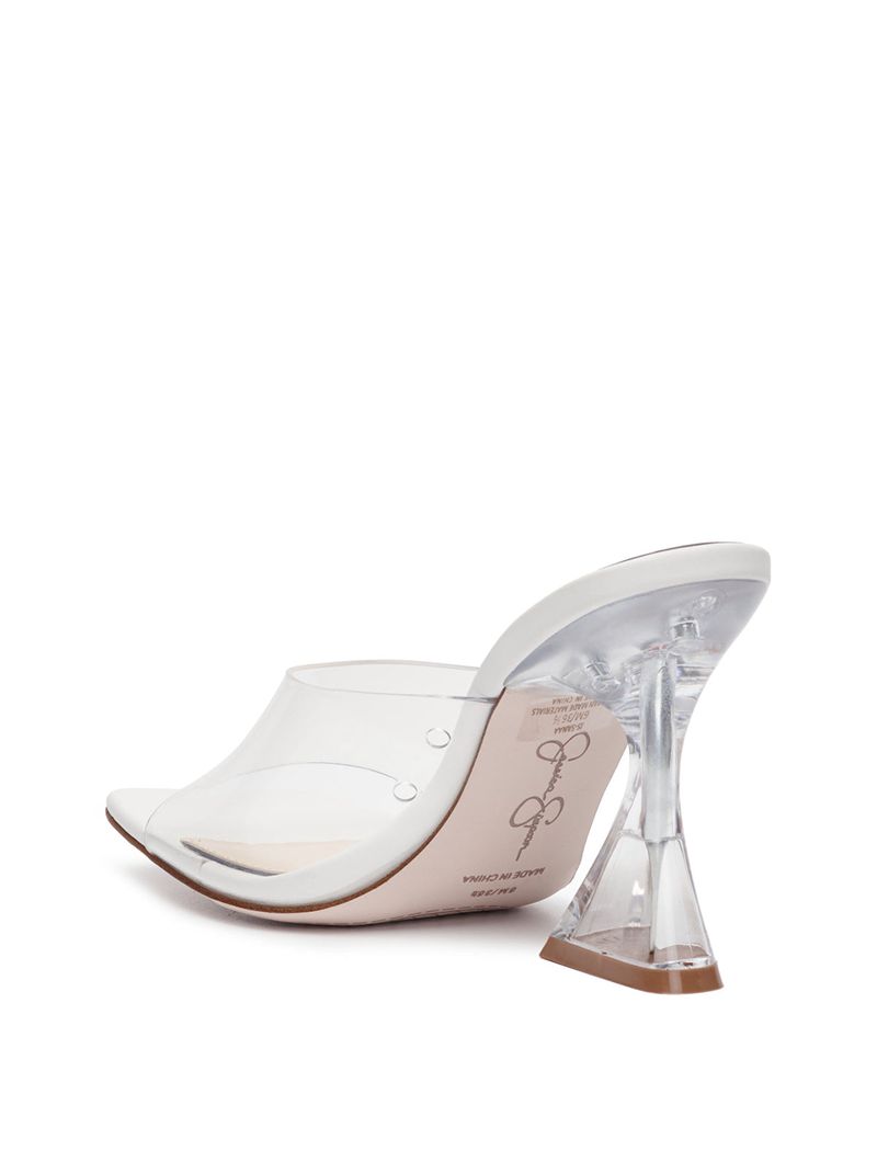 Women's Jessica Simpson Sanaa Sandals Transparent | URFAM-7541