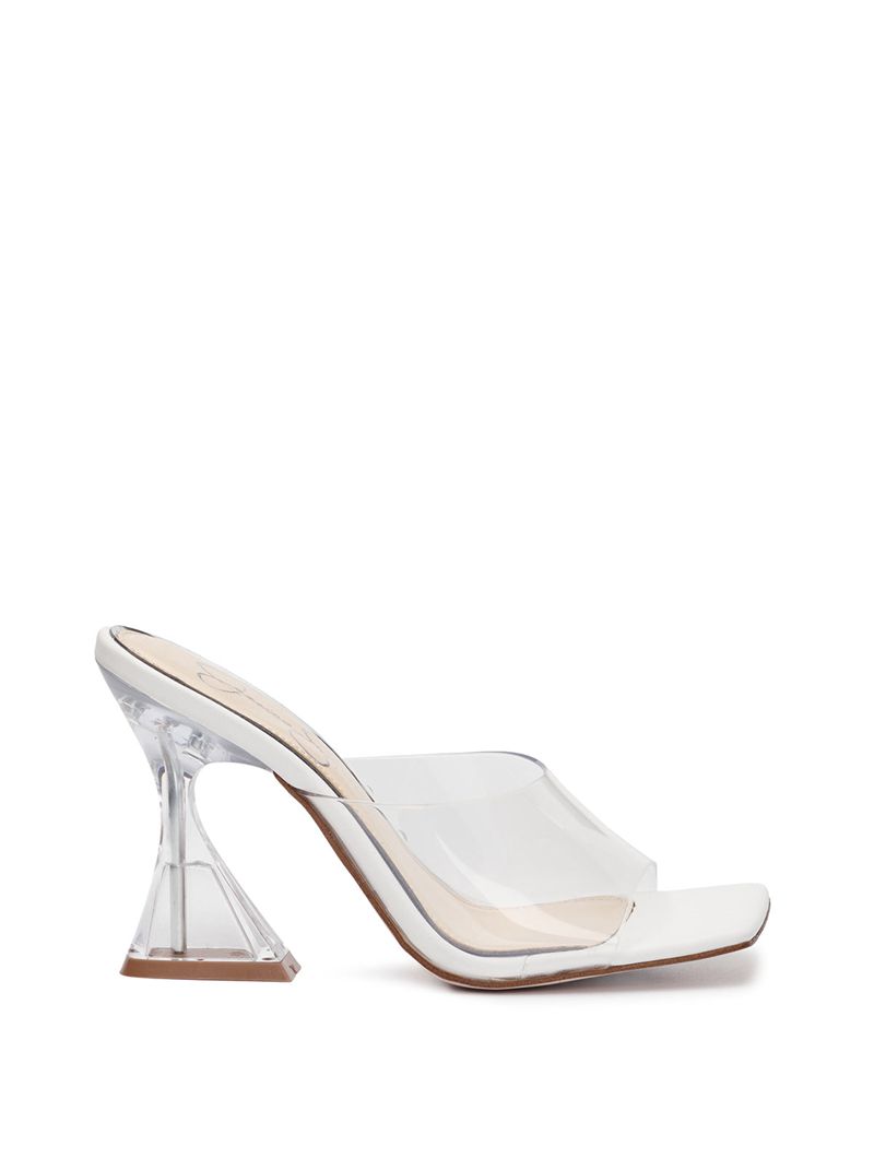 Women's Jessica Simpson Sanaa Sandals Transparent | URFAM-7541