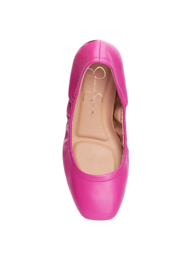 Women's Jessica Simpson Sandaze Flat Shoes Pink | QEJMY-4986